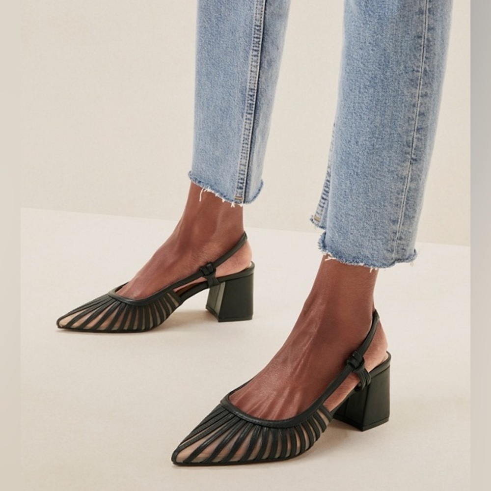 Justfab block heels